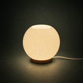 ELVIA Table Lamp — compact textured dimmable light by Orbita
