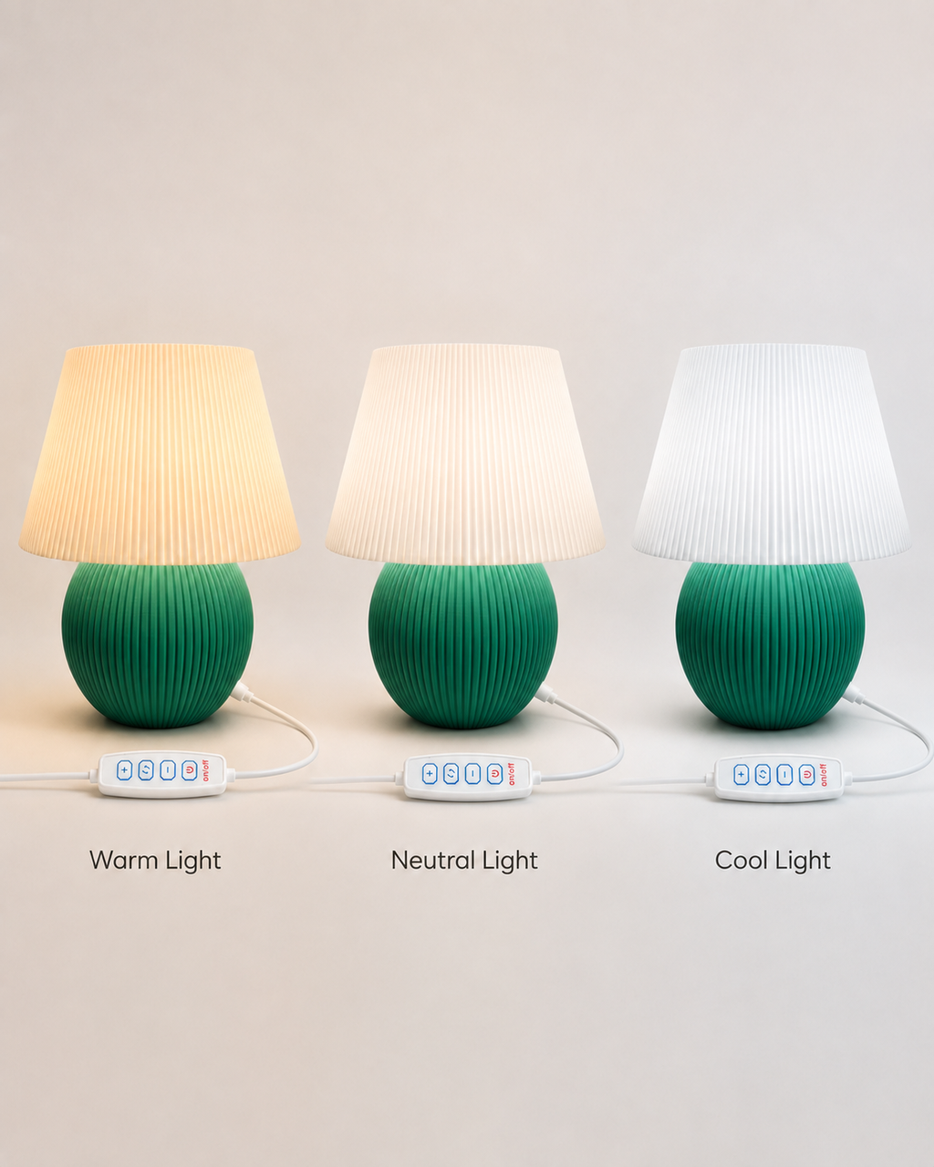 VELORA Table Lamp — colourful dimmable table lamp by Orbita