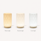 ONDA Table Lamp — compact sculptural dimmable light by Orbita