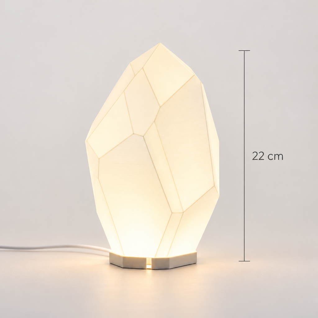 FACET Geometric Table Lamp 3-Tone Inline Control