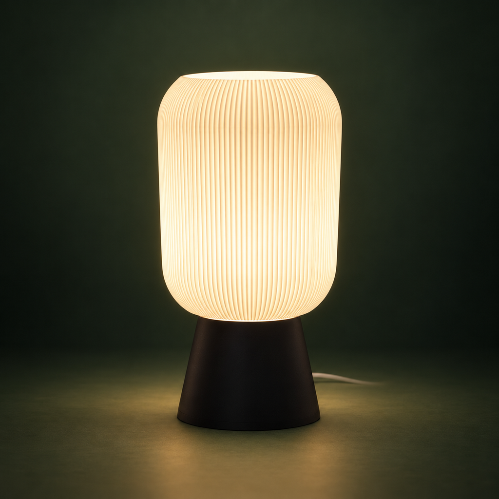 ZENITH Large Table Lamp 3-Tone Inline Control