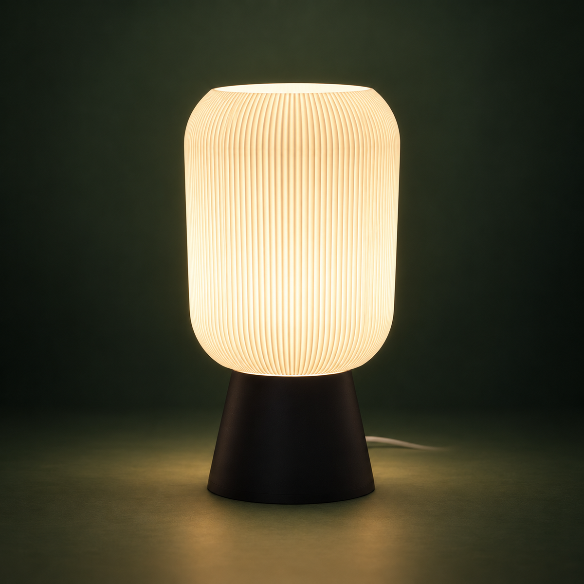 ZENITH Large Table Lamp 3-Tone Inline Control