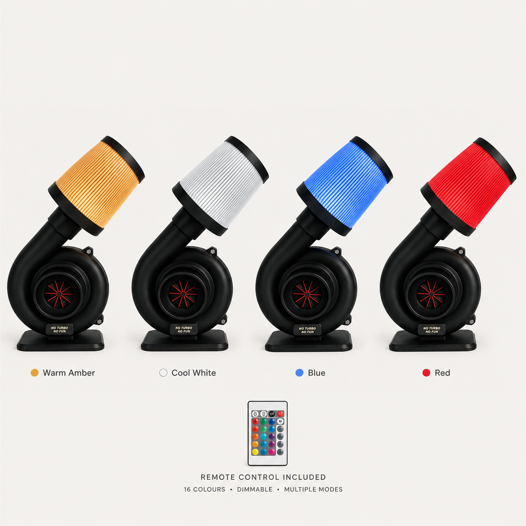 VORTEX RGB turbo lamp in amber, white, blue and red colour modes