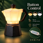 CREMA Table Lamp white inline button control