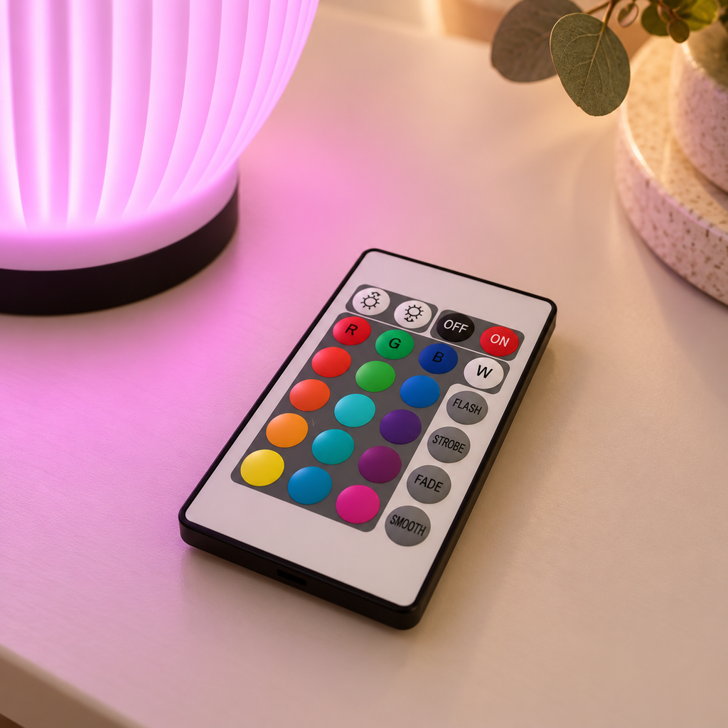 SORA Table Lamp — RGB Remote Control